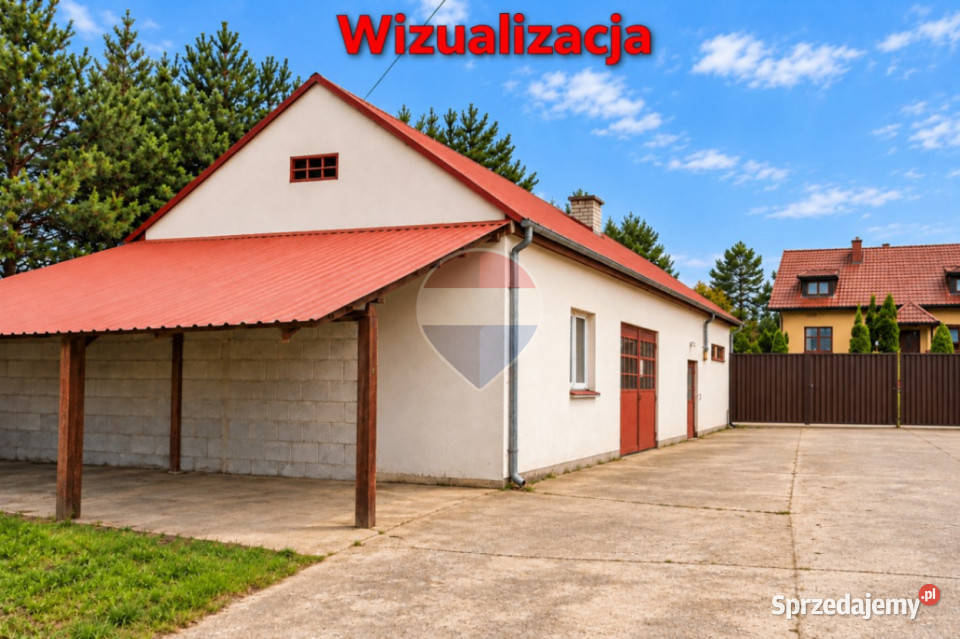 Budynek przemysłowy 115 m2 Klwatka Królewska 10 parking