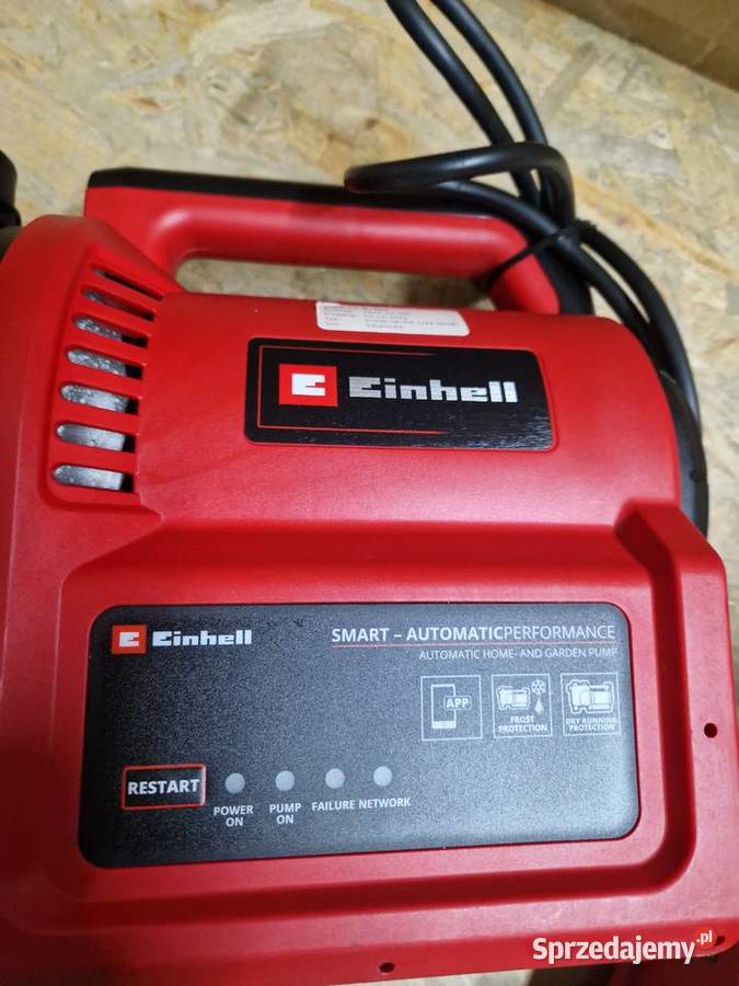 Pompa ogrodowa Einhell GEAW 1144 smart 11 kw Głogowa sprzedam