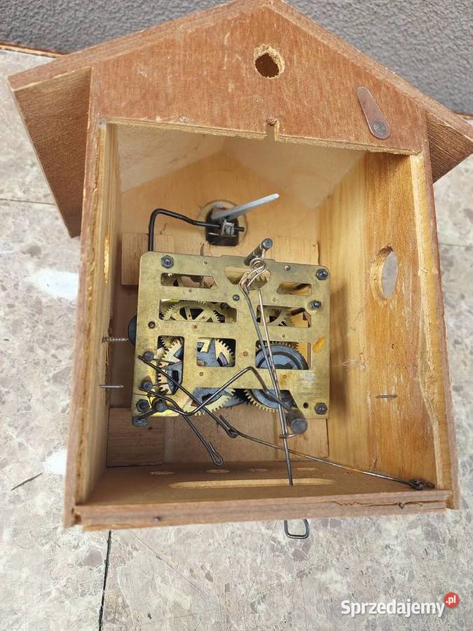 M217 Mechanizm starego zegara kukułki Helmut Tczew