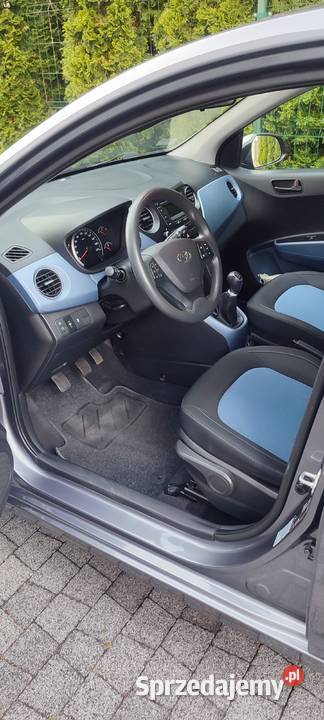 Hyundai i10 serwisie potwierdzony przebieg dwa elektryczne szyby Droszków sprzedam