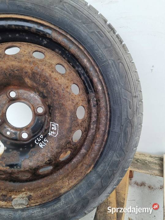Clio II III Kangoo KOŁO ZAPASOWE Zapas 18565 R15 Rudka