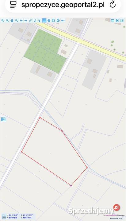 Dzialka budowlana Wola Ociecka Podkarpacie 17ha 0zł/m2 Pustków-Osiedle