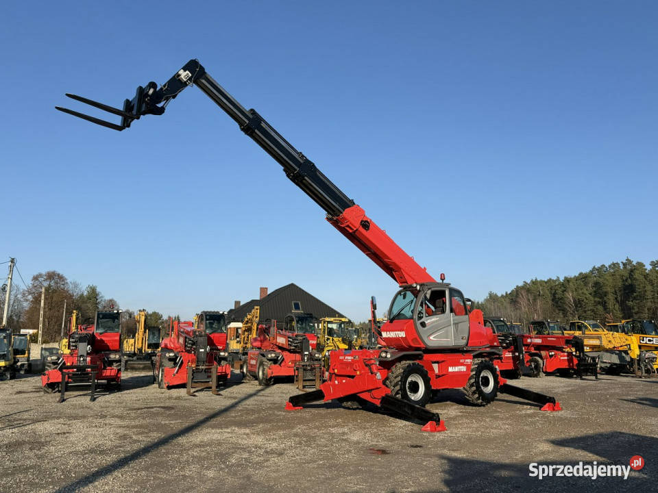 pozostałe Manitou MRT 2150 ROTO Ładowarka Widełki