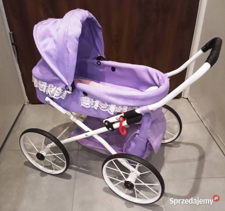 Wózek lalkowy Ewa retro lalka ręcznie robiona Toruń