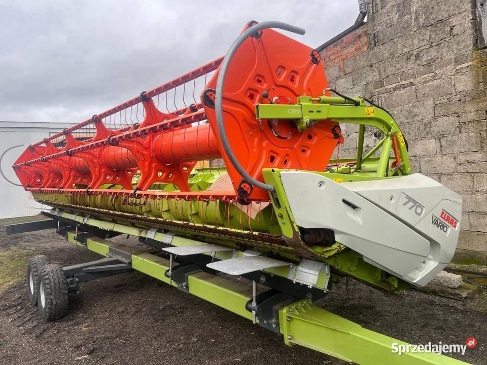 Claas Lexion 575r 4x4 idealny stan Czujniki awaryjności Kobylin-Borzymy