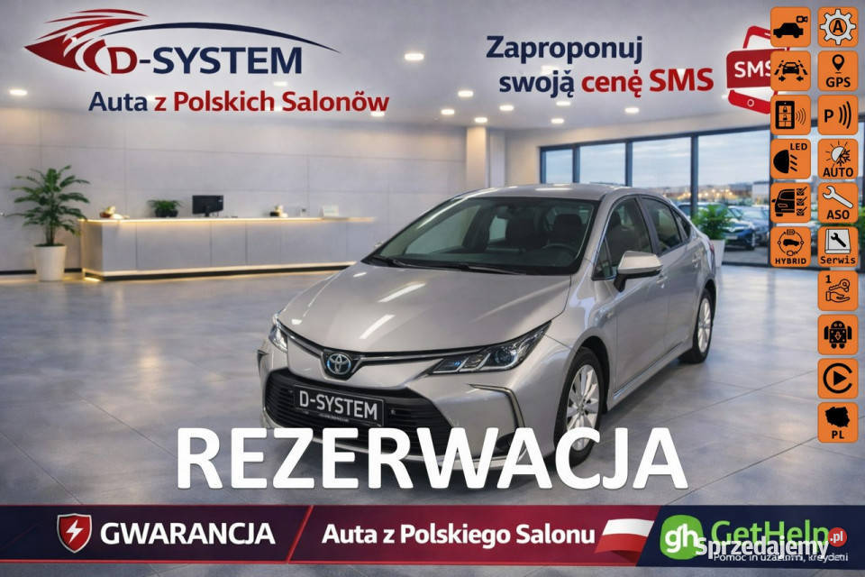 Toyota Corolla 2223 Salon Polska 18 HYBRID 1wł sprzedam
