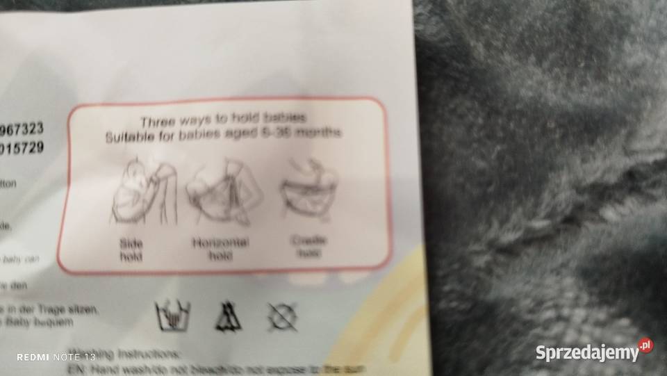 Nosidełko wspomagające Zamość