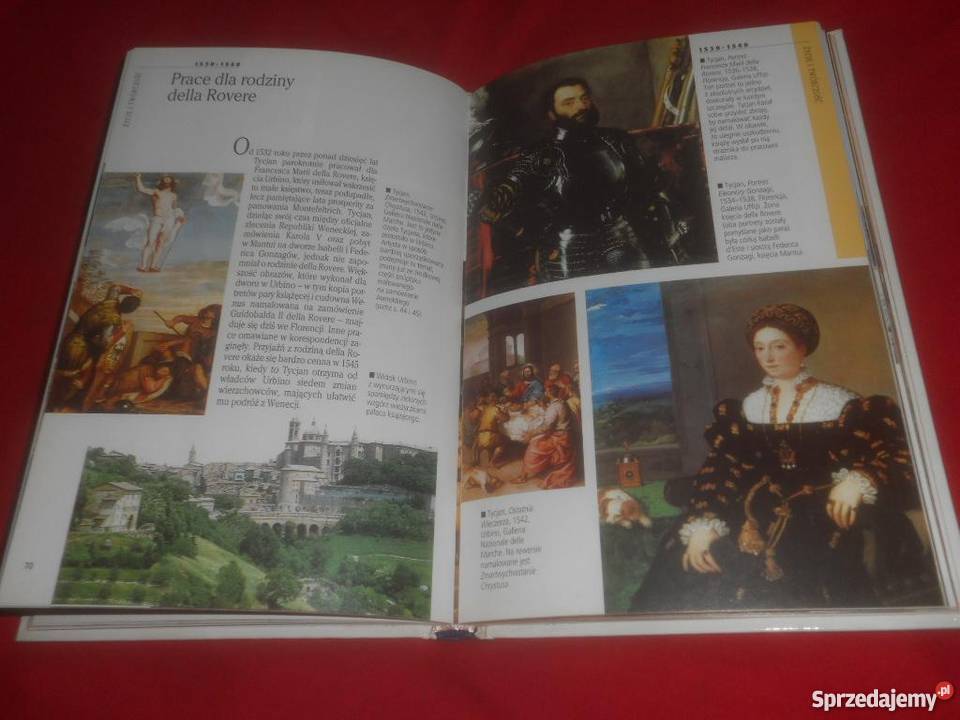 GENIUSZE MALARSTWA TYCJAN FA sztuka i architektura Goleniów