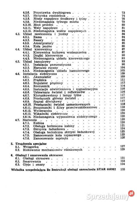 Star 660 M2 instrukcja obsługi Stalowa Wola
