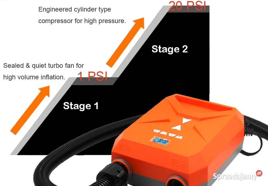 Elektryczna Pompka Powietrza 12V 12 V SUP Częstochowa