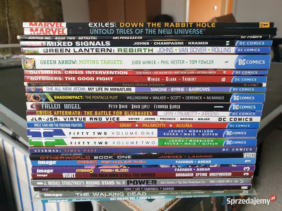 Zestaw 26 komiksów USA trade paperback Gdynia