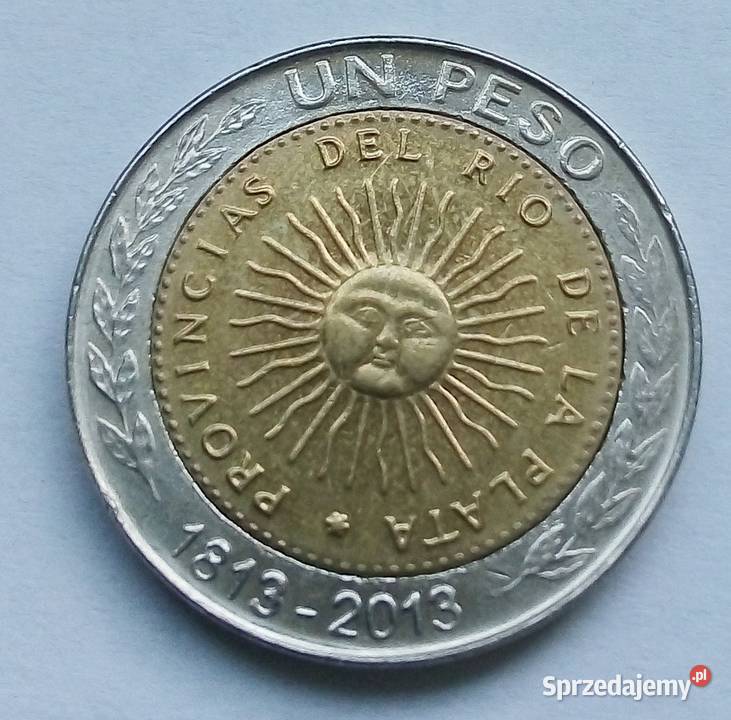ARGENTYNA 1 PESO 2013 r OKOLICZNOŚCIOWA sprzedam