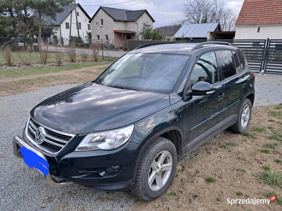 Vw tiguan 20 tdi 140 4x4 zielony Dzierżoniów
