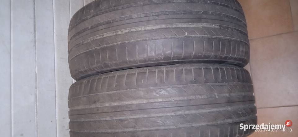 Opony 23555r19 2x Continental 1x Goodyear Sobienie-Jeziory sprzedam