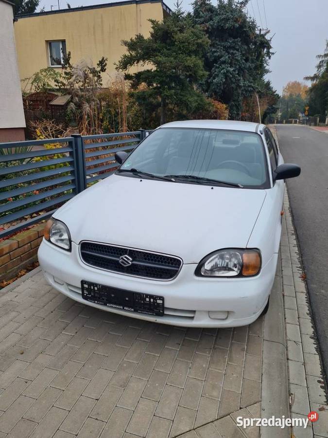 Suzuki Baleno 16 16V sedan lift części Rok produkcji 1999 wielkopolskie Jerzykowo sprzedam