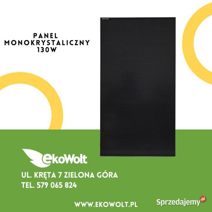 Panel słoneczny 130W monokrystaliczny 33108