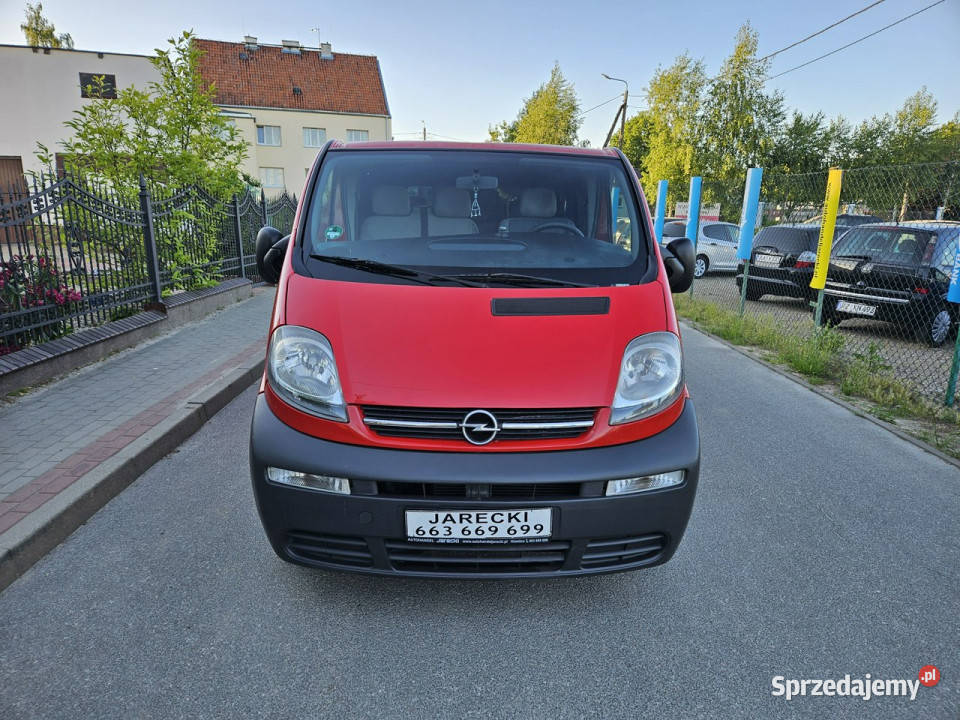 Opel Vivaro Opłacony Zdrowy Zadbany Serwisowany 259000km Vivaro warmińsko-mazurskie