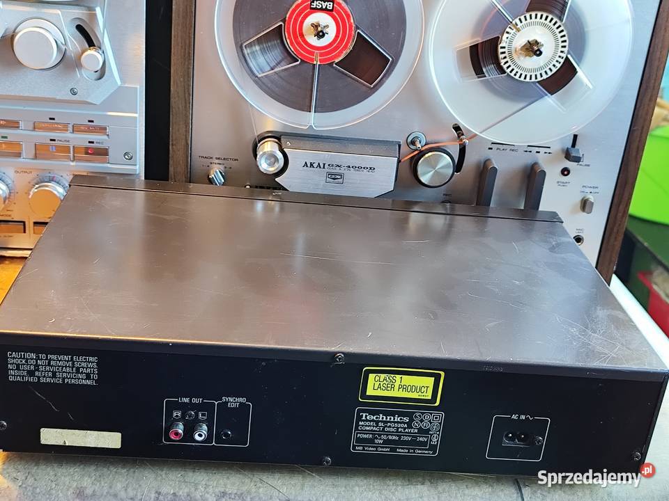 odtwarzacz CD Technics SLPG 520A zachodniopomorskie Stargard