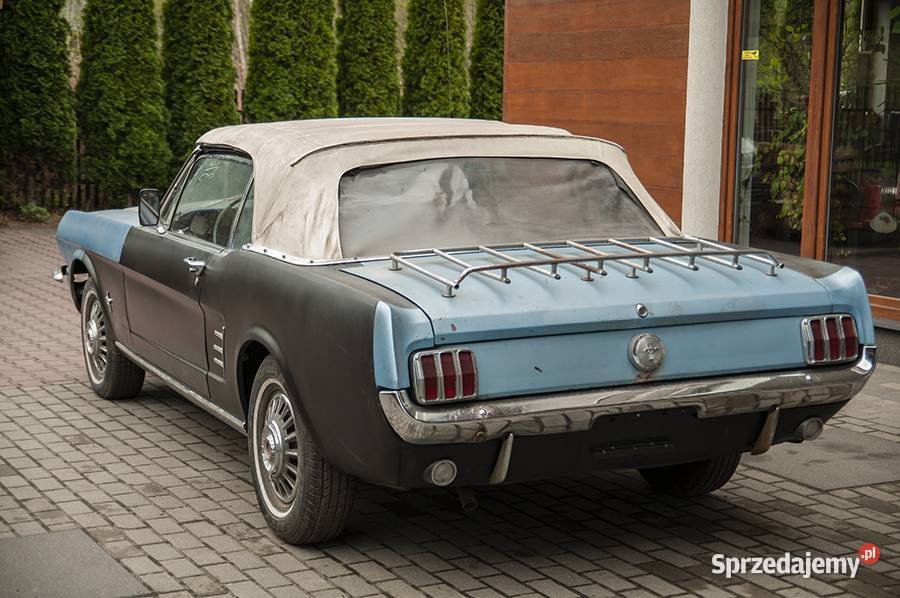 MUSTANG 1966 I GENERATION 6 CYLINDRÓW 33L CABRIO Warszawa