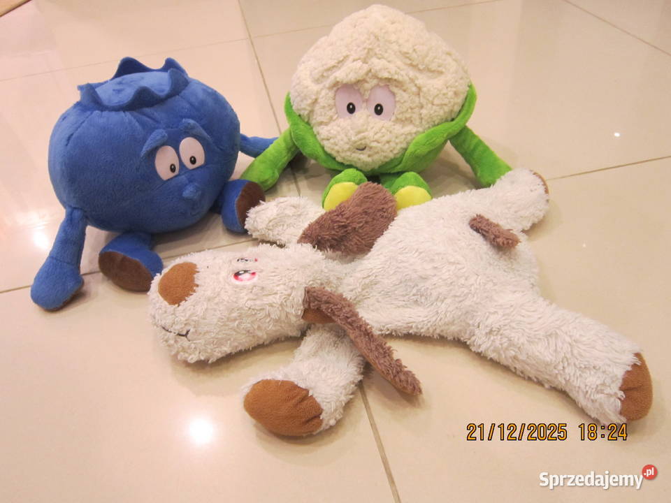 MASKOTKI PLUSZAKI GANG ŚWIEŻAKÓW BIEDRONKA Warszawa