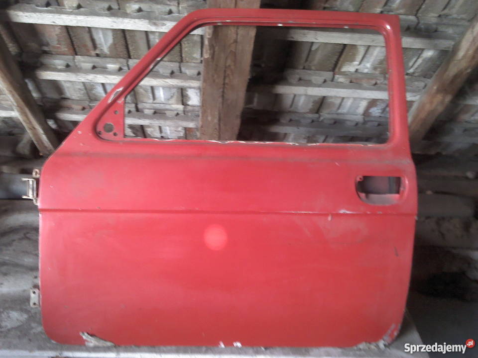 Drzwi fiat 126p części blacharskie Kudowa-Zdrój sprzedam