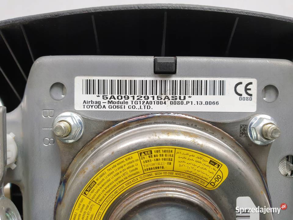 PODUSZKA KIEROWCY Toyota Land Cruiser J150 150 lubelskie Chełm