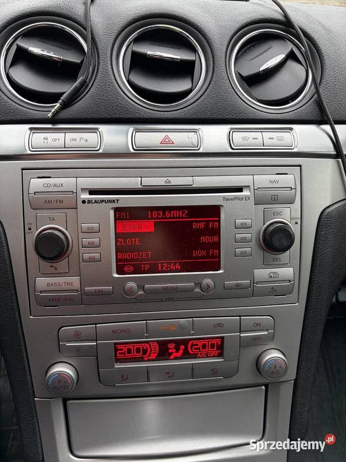 Ford S 18 TDCI 2007 r elektrycznie ustawiane fotele S-MAX Rejowiec