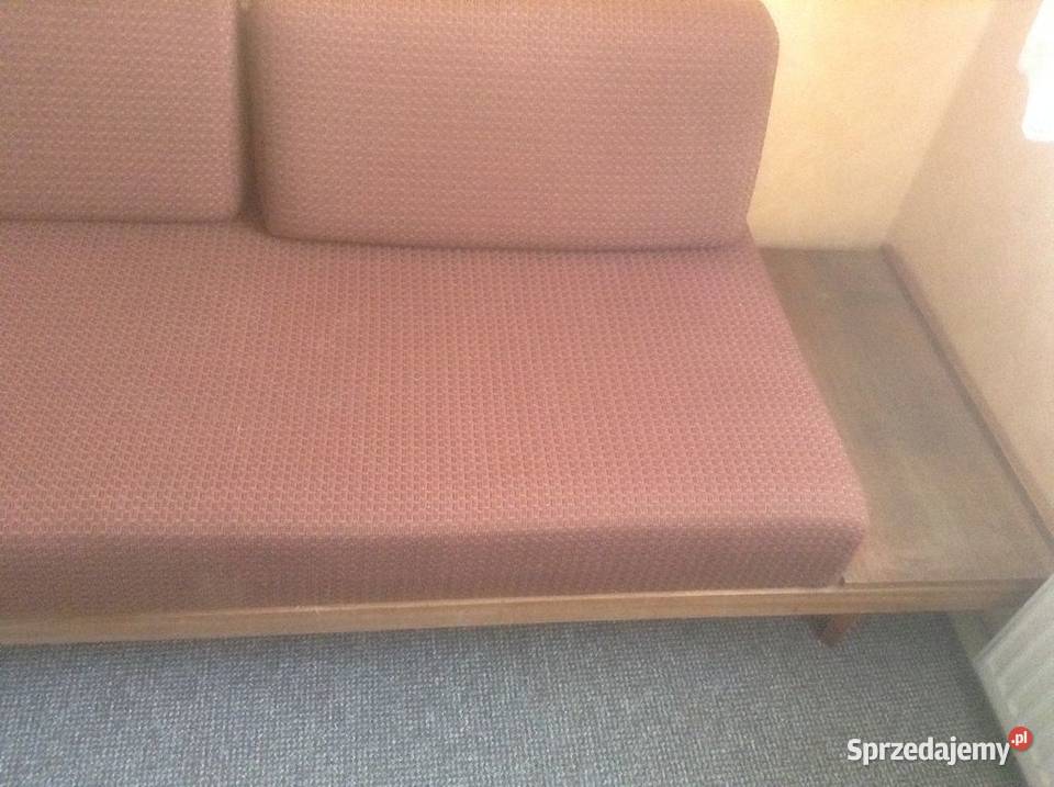 Wersalka łóżko z oparciempółką i pojemnikiem na