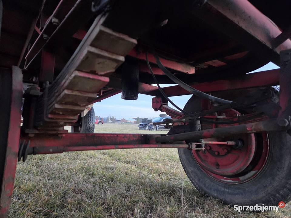 Przyczepa niemiecka wywrotka Rohr 8t 2 Starokrzepice