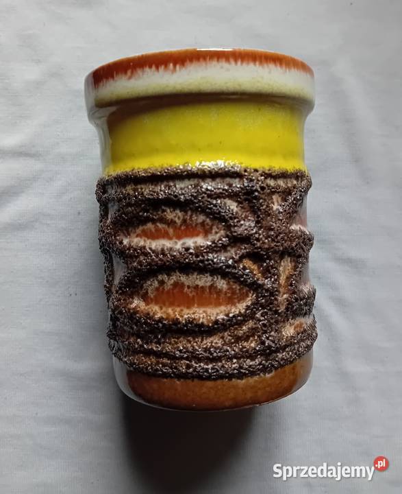 Wazonik Fat Lava Strehla DDR 1165 Koźminek