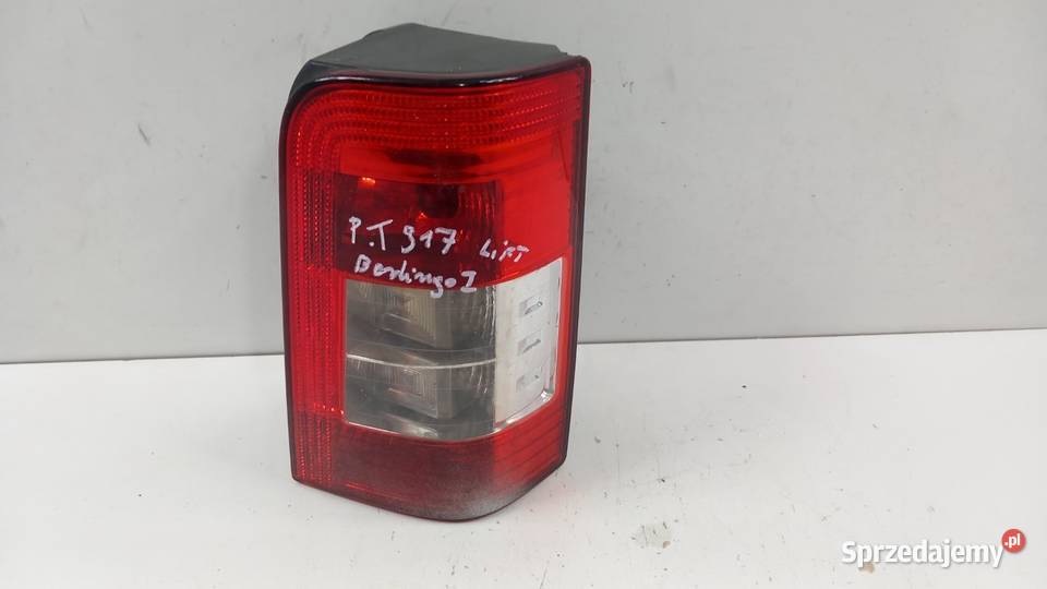 BERLINGO PARTNER I LIFT LAMPA TYŁ PRAWA Zbierkowo
