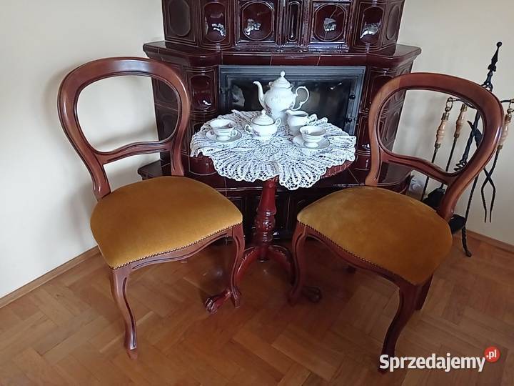 Krzesła drewniane tapicerowane podlaskie Białystok