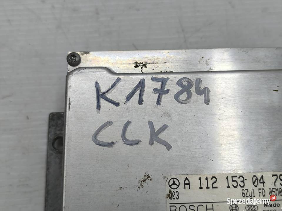 KOMPUTER STEROWNIK SILNIKA MERCEDES CLK W208 wielkopolskie
