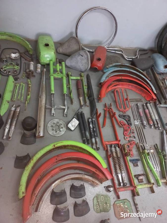 Części romet komar motorynka sztywniak starocie Osiecza Pierwsza sprzedam