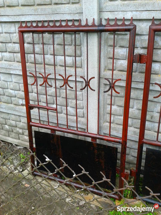 Brama wjazdowa z furtką SOLIDNA Czarnocin