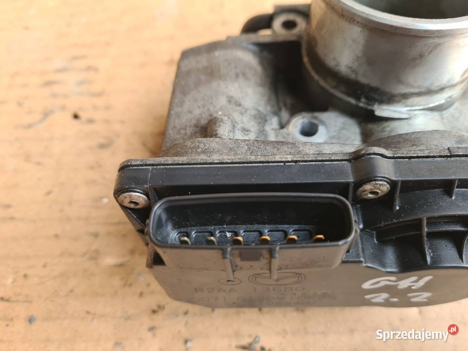 Mazda 6 GH przepustnica powietrza 22 diesel R2AA osobowe dolnośląskie Legnica sprzedam