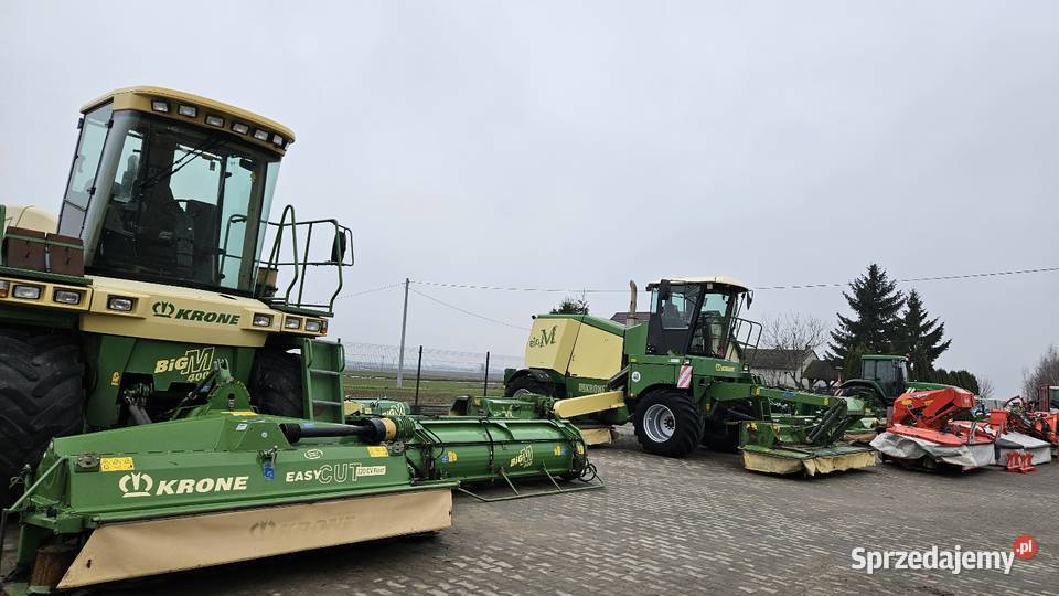 Krone BIG M Kosiarka samojezdna Sprowadzona