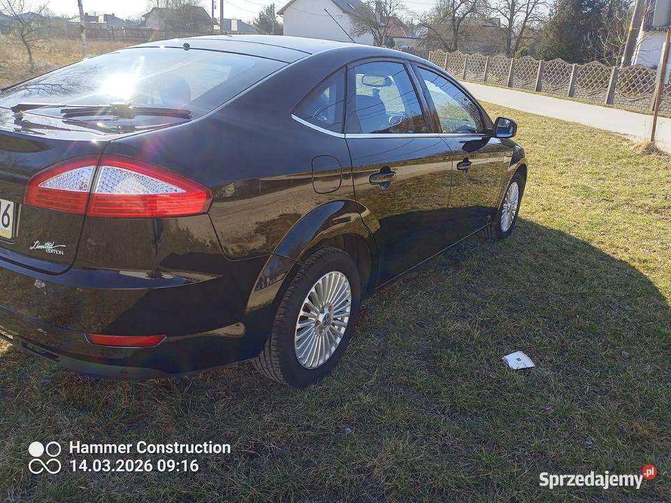 Mondeo MK4 benz Rok produkcji 2009 świętokrzyskie Chmielnik
