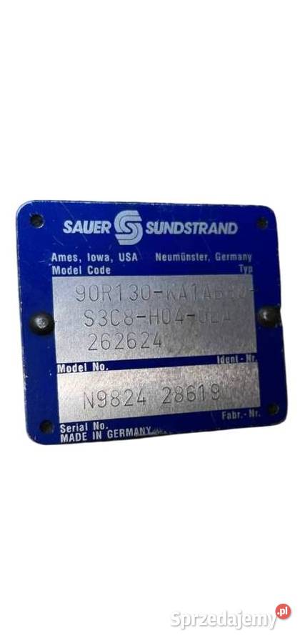 Sauer Sundstrand 90R130 KA1AB80 S3C8 H04 GLA Poznań sprzedam
