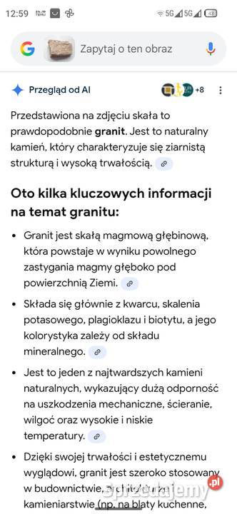 Kamień granit Warszawa