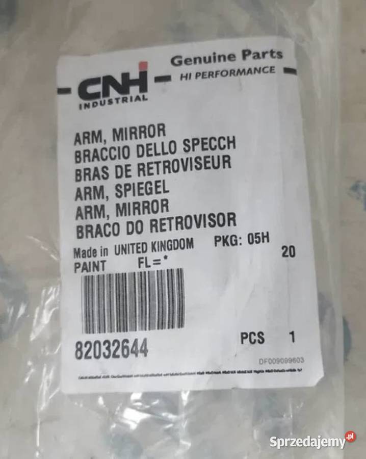 Ramie symetryczne lusterka 82032644 case maxxum Łowicz