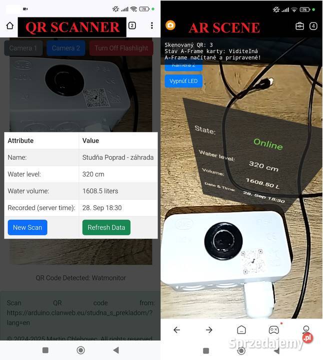 Watmonitor IoT system do monitorowania poziomu Warszew