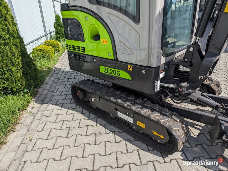 Zoomlion ZE20G Minikoparka z Silnikiem KUBOTA Dodatkowy osprzęt Mielec