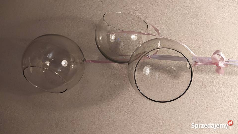 Kule szklane wiszące lubelskie Lublin sprzedam