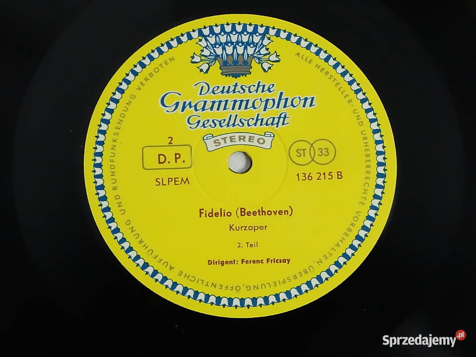 Płyta winylowa LP Beethoven Fidelio Deutsche Biłgoraj