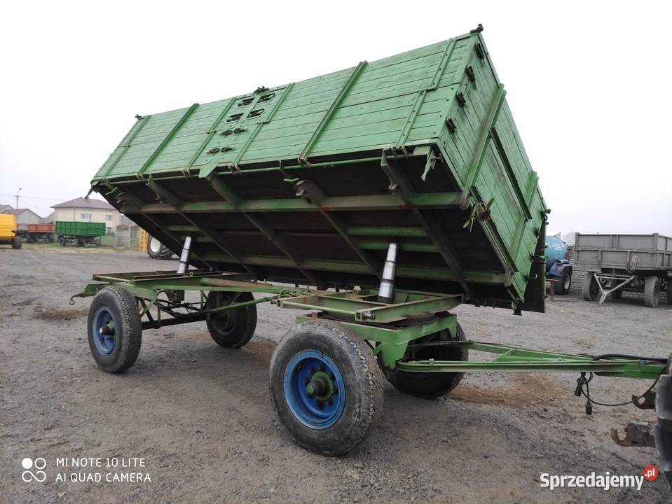 Przyczepa wywrotka na 2 strony boki 10 ton mazowieckie Radom
