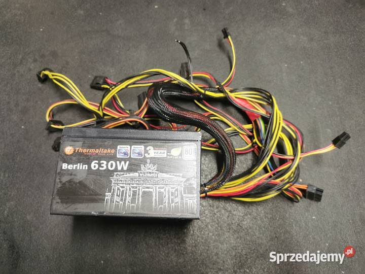 Zasilacz komputerowy Thermaltake Berlin 630W 630W śląskie Ruda Śląska
