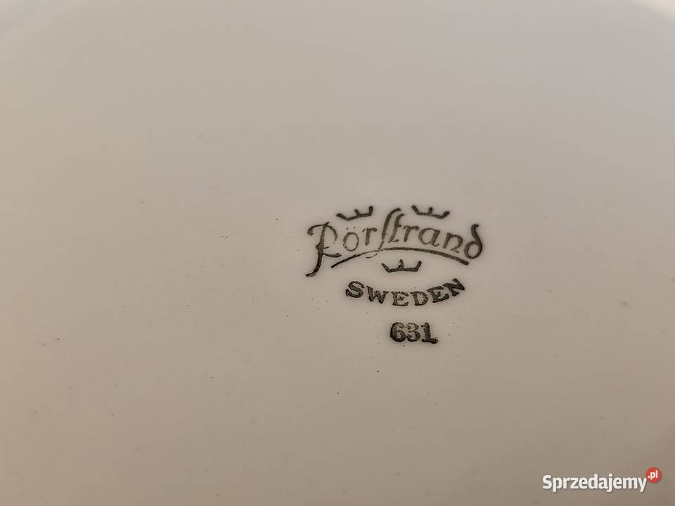 Talerz obiadowy szwedzki Rrstrand Chełm