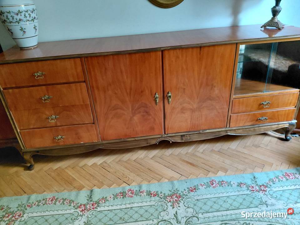 Sprzedam komplet mebli politurowanych 220cm Warszawa