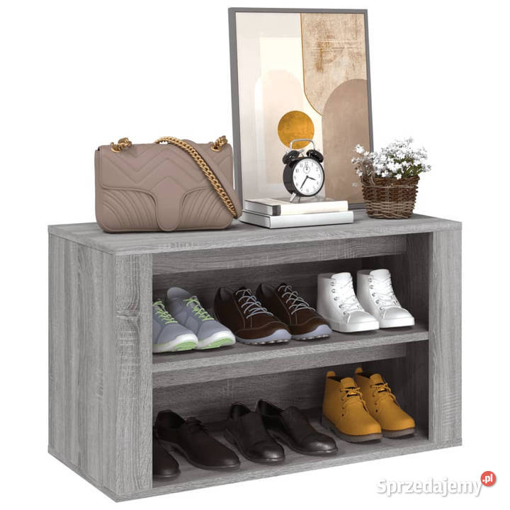 Szafka na buty szary dąb sonoma 75x35x45 Na buty Warszawa sprzedam